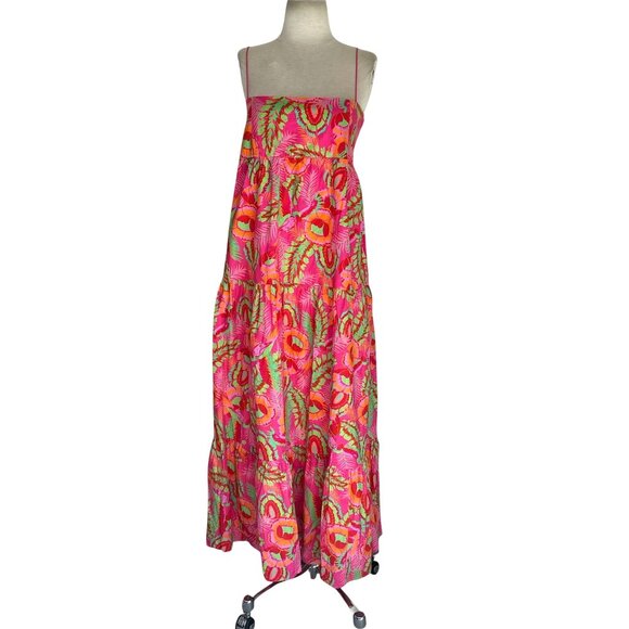 Show Me Your Mumu Long Weekend Maxi Dress in Paradise Palms XLarge New Womens - Picture 4 of 13